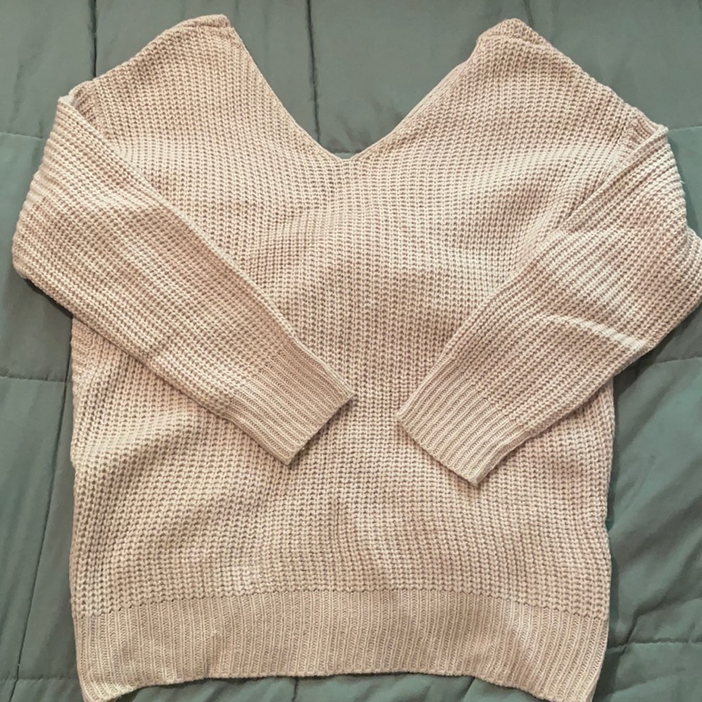 Cream Knit Sweater